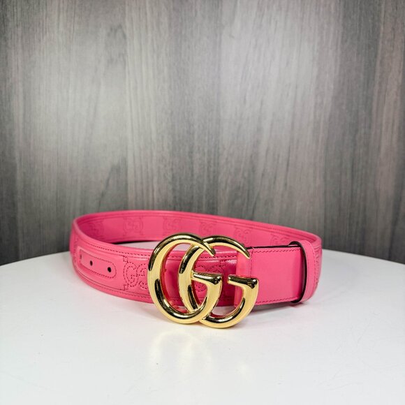 Gucci GG Matelasse embroidered belt